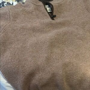 L.L. Bean Men's Zip Up Sweater - Brown